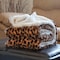 Hastings Home Hastings Home Fleece Sherpa Blanket Throw - Leopard 369087QUM - alternate 1